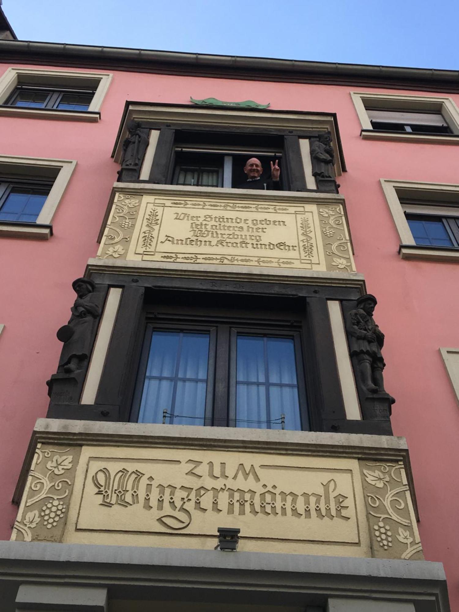 Zum Winzermaennle Würzburg Exterior foto